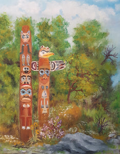 Totems - 11 x 14