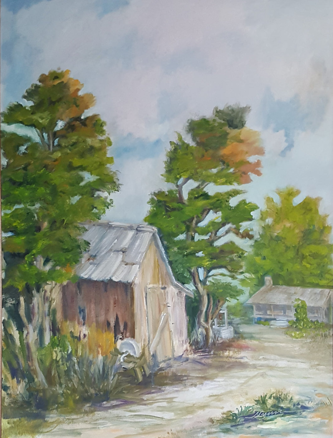 In Private Collection: Texas Homestead