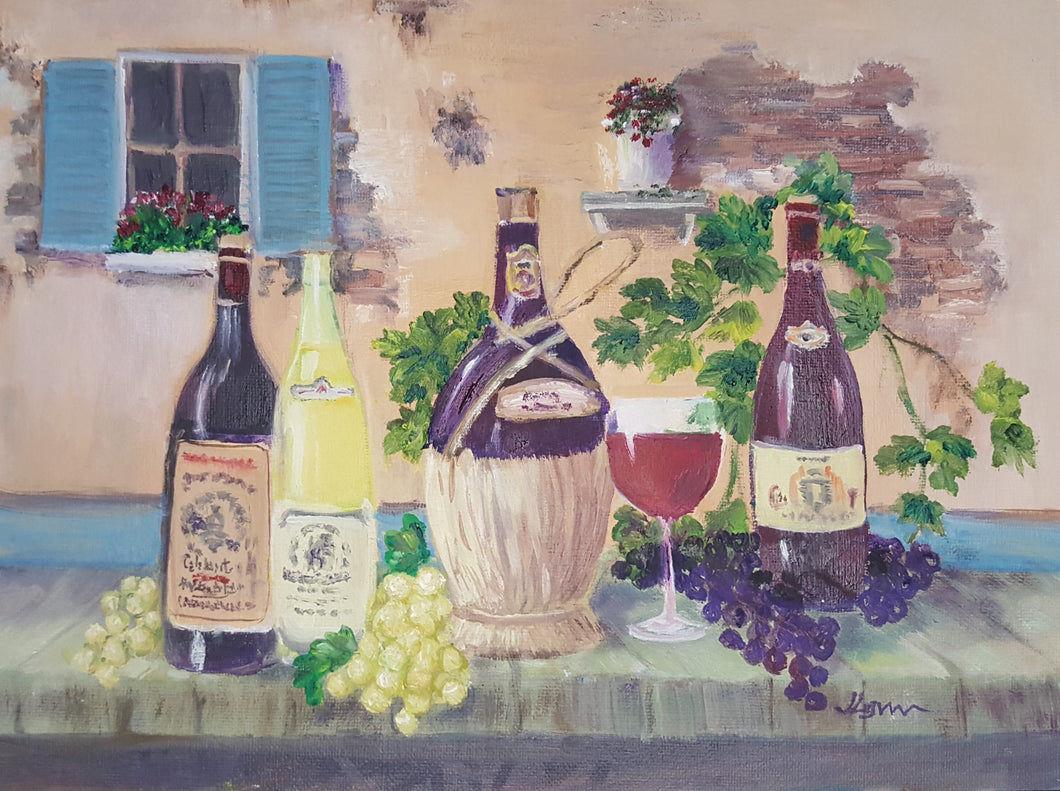 Tuscan Still Life - 11 x 14