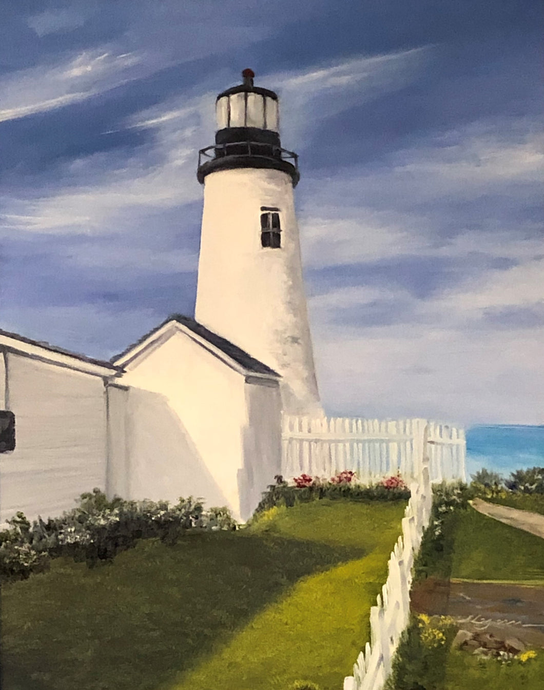 In Private Collection: Nubble Light, Cape Neddick