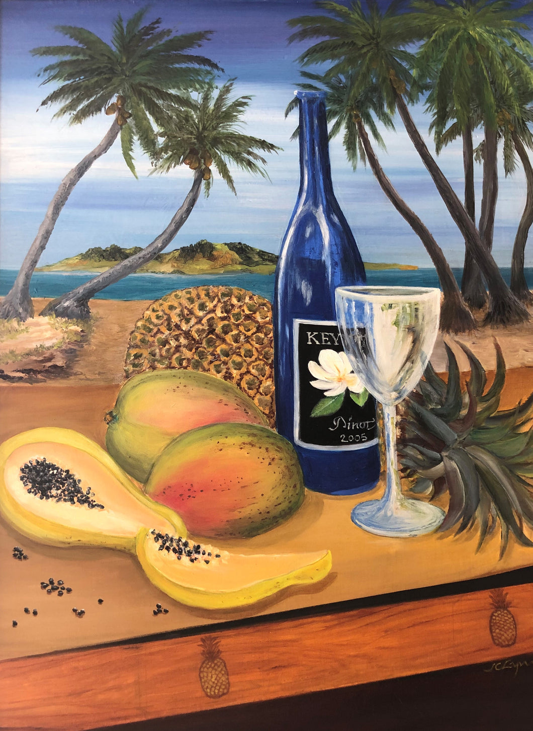 In Private Collection: Kauai Papaya