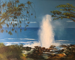 In Private Collection: Spouting Horn, Kauai