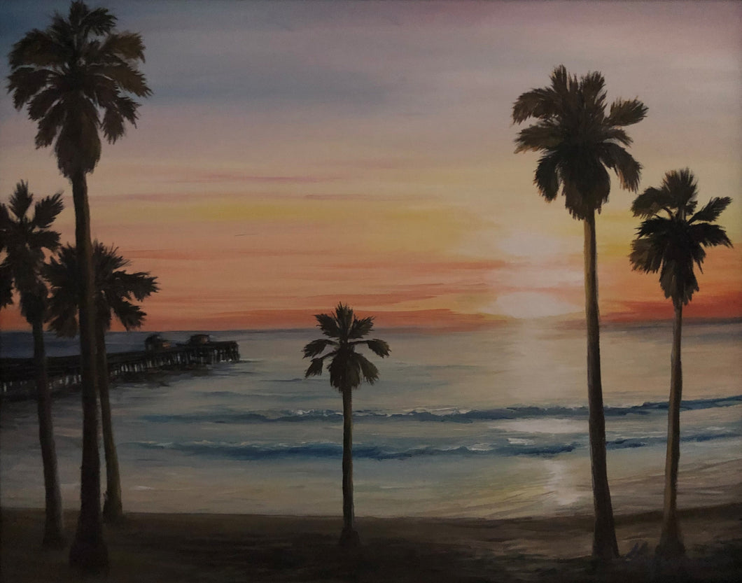 In Private Collection: San Clemente Pier North