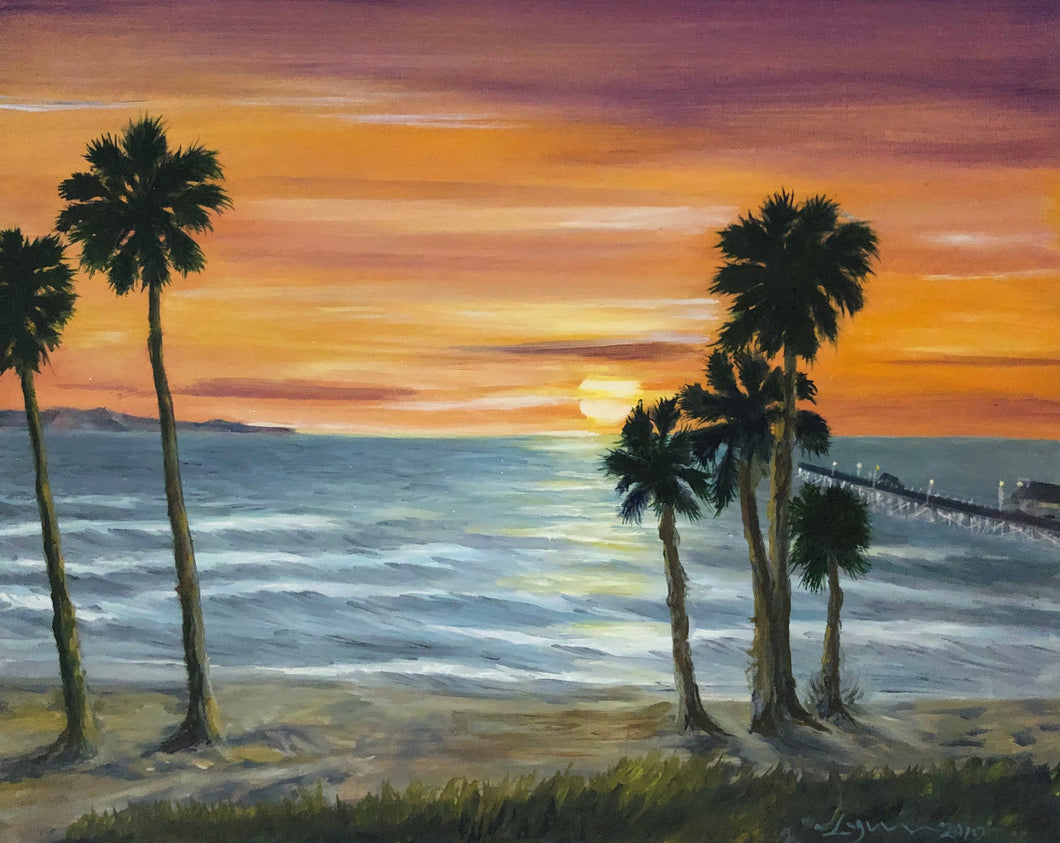 In Private Collection: San Clemente Pier South